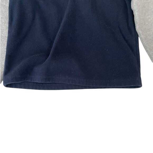 Vintage Oshkosh Toddler‎ Sweatshirt Navy Gray Block Fleece Minimalistic Fleece - Picture 5 of 7